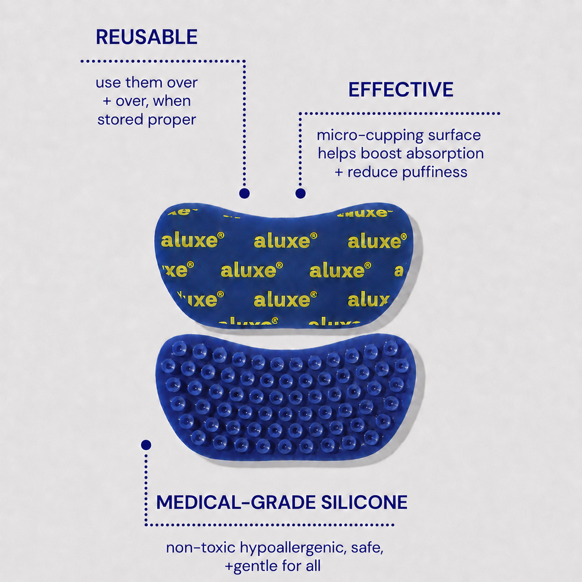 Aluxe™ Micro-Cupping Eyepatches